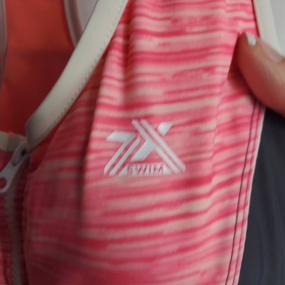 ZeroXposur Colorblock 1/4-Zip Tankini Top Size 10 Swim tops - Picture 6 of 11